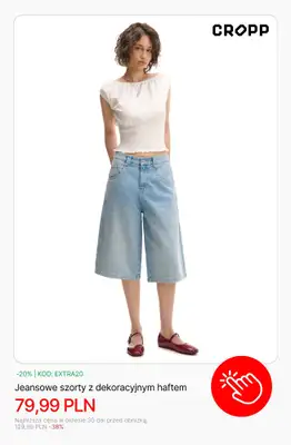 Cropp - gazetka promocyjna -20% na wyprzedaż i wybrane nowości przy zakupie 3 sztuk od czwartku 16.04 do poniedziałku 27.04 - strona 3