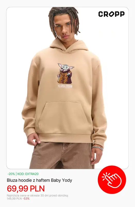 Cropp - gazetka promocyjna -20% na wyprzedaż i wybrane nowości przy zakupie 3 sztuk od czwartku 16.04 do poniedziałku 27.04 - strona 8