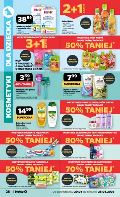 Netto - gazetka promocyjna Gazetka Spożywcza od poniedziałku 20.04 do niedzieli 26.04 - strona 28