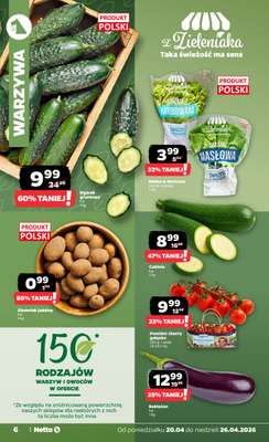 Netto - gazetka promocyjna Gazetka Spożywcza od poniedziałku 20.04 do niedzieli 26.04 - strona 6