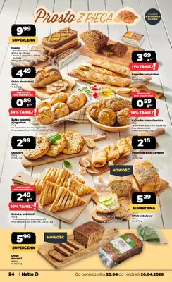 Netto - gazetka promocyjna Gazetka Spożywcza od poniedziałku 20.04 do niedzieli 26.04 - strona 24