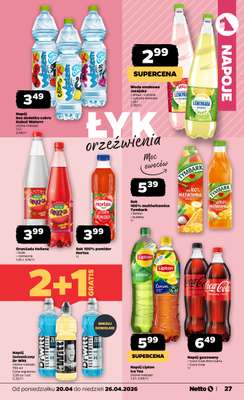 Netto - gazetka promocyjna Gazetka Spożywcza od poniedziałku 20.04 do niedzieli 26.04 - strona 27