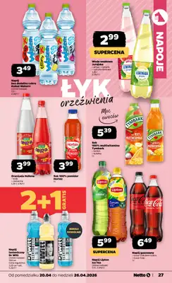 Netto - gazetka promocyjna Gazetka Spożywcza od poniedziałku 20.04 do niedzieli 26.04 - strona 27