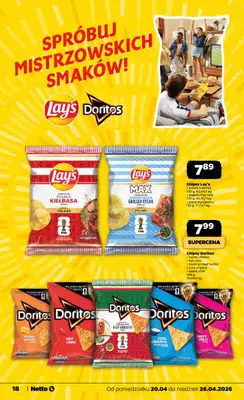 Netto - gazetka promocyjna Gazetka Spożywcza od poniedziałku 20.04 do niedzieli 26.04 - strona 18