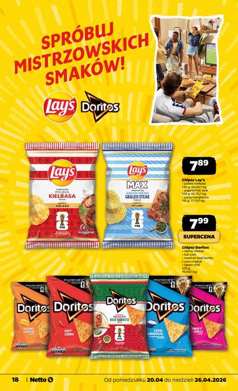 Netto - gazetka promocyjna Gazetka Spożywcza  do niedzieli 26.04 - strona 18