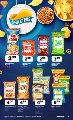 Netto - gazetka promocyjna Gazetka Spożywcza od poniedziałku 20.04 do niedzieli 26.04 - strona 19