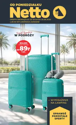 Netto - gazetka promocyjna Inspiracje tygodnia Netto  do niedzieli 26.04