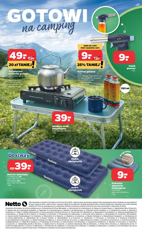 Netto - gazetka promocyjna Inspiracje tygodnia Netto  do niedzieli 26.04 - strona 3