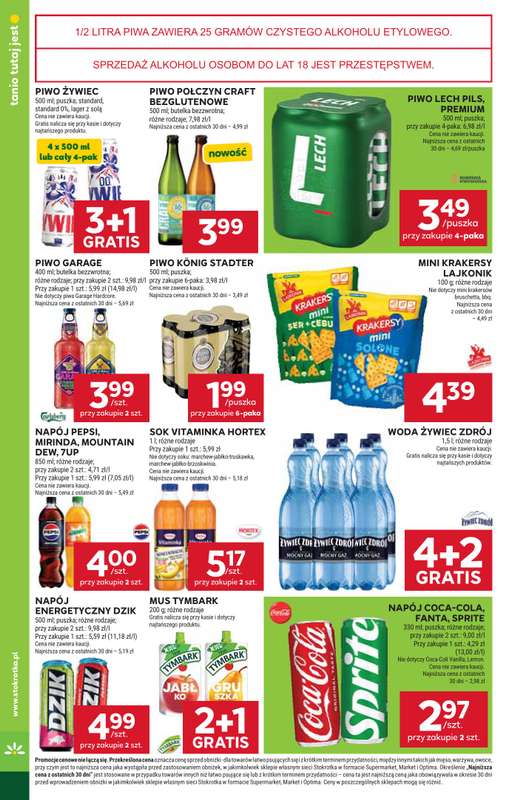 Stokrotka - gazetka promocyjna Gazetka Supermarket od czwartku 16.04 do środy 22.04 - strona 58