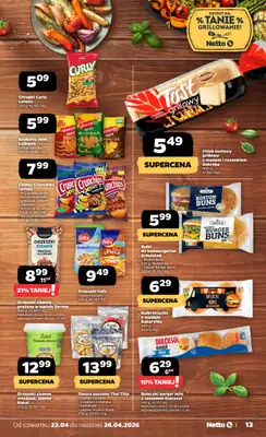 Netto - gazetka promocyjna Gazetka Spożywcza od czwartku 23.04 do niedzieli 26.04 - strona 13