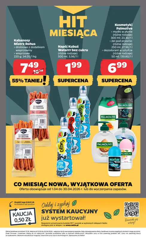 Netto - gazetka promocyjna Gazetka Spożywcza od czwartku 23.04 do niedzieli 26.04 - strona 21
