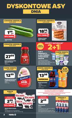 Netto - gazetka promocyjna Gazetka Spożywcza od czwartku 23.04 do niedzieli 26.04 - strona 2