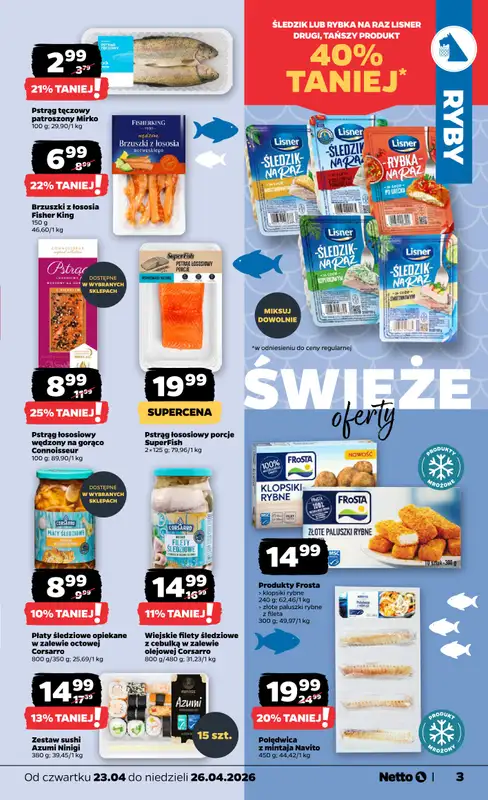 Netto - gazetka promocyjna Gazetka Spożywcza   - strona 3