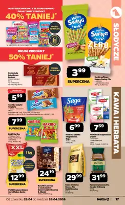 Netto - gazetka promocyjna Gazetka Spożywcza od czwartku 23.04 do niedzieli 26.04 - strona 17