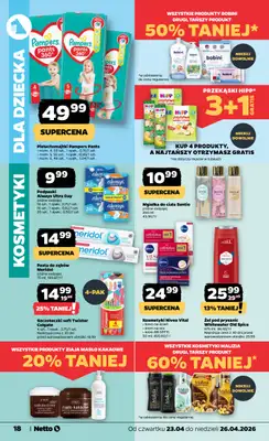 Netto - gazetka promocyjna Gazetka Spożywcza od czwartku 23.04 do niedzieli 26.04 - strona 18