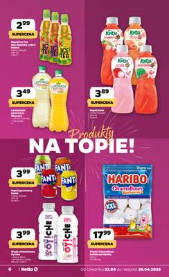 Netto - gazetka promocyjna Gazetka Spożywcza od czwartku 23.04 do niedzieli 26.04 - strona 6