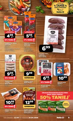Netto - gazetka promocyjna Gazetka Spożywcza od czwartku 23.04 do niedzieli 26.04 - strona 9