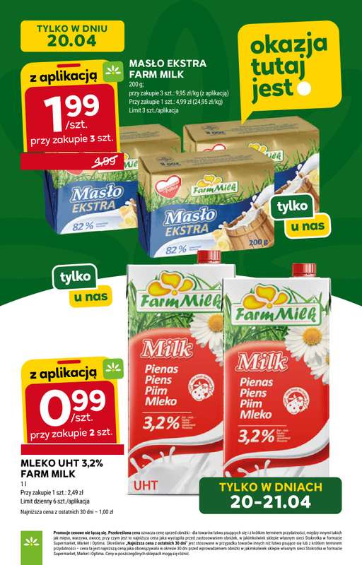 Stokrotka - gazetka promocyjna Gazetka Market od czwartku 16.04 do środy 22.04 - strona 23