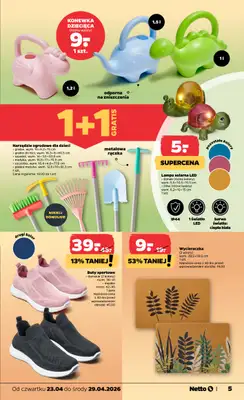 Netto - gazetka promocyjna Inspiracje tygodnia Netto  do środy 29.04 - strona 5