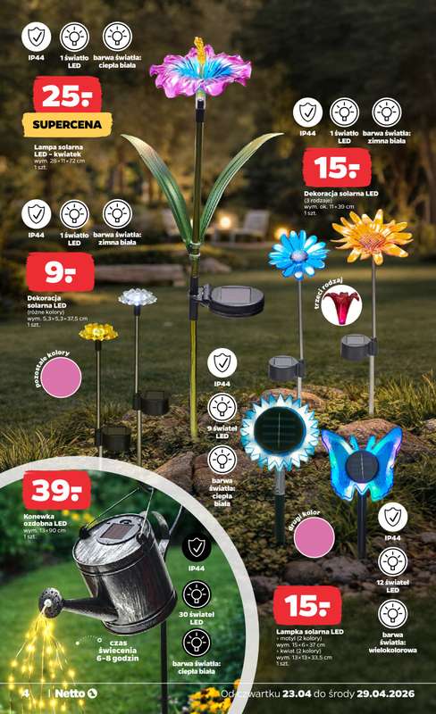 Netto - gazetka promocyjna Inspiracje tygodnia Netto  do środy 29.04 - strona 4