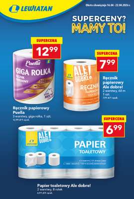 LEWIATAN - gazetka promocyjna Superceny? Mamy to w Lewiatanie! od czwartku 16.04 do środy 22.04 - strona 2