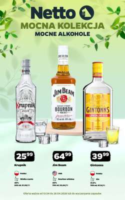 Netto - gazetka promocyjna Mocna Kolekcja  do niedzieli 26.04
