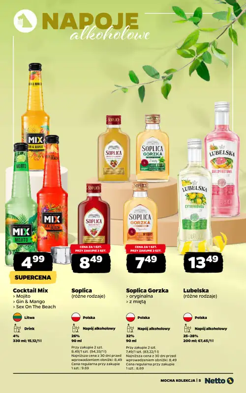 Netto - gazetka promocyjna Mocna Kolekcja  do niedzieli 26.04 - strona 5