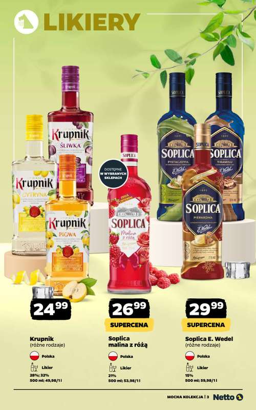 Netto - gazetka promocyjna Mocna Kolekcja - Mocne Alkohole  do niedzieli 26.04 - strona 3