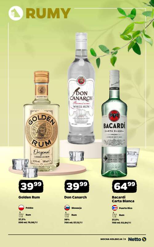 Netto - gazetka promocyjna Mocna Kolekcja - Mocne Alkohole  do niedzieli 26.04 - strona 9