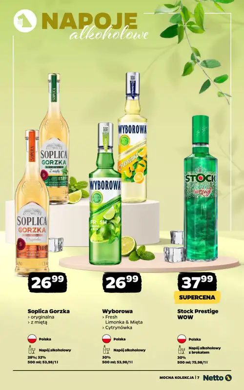 Netto - gazetka promocyjna Mocna Kolekcja  do niedzieli 26.04 - strona 7