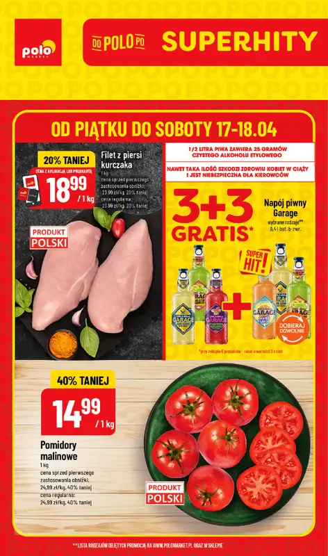 POLOmarket - gazetka promocyjna Super hity na weekend  