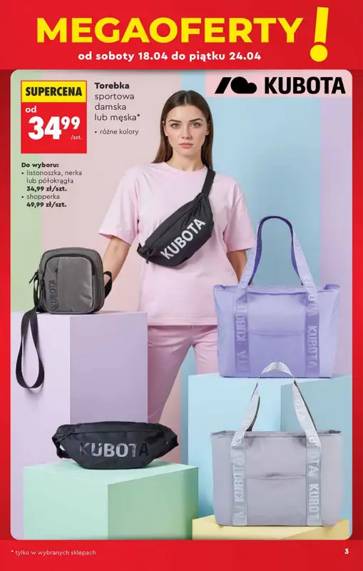 Biedronka - gazetka promocyjna Hity i inspiracje, od 18.04   - strona 3