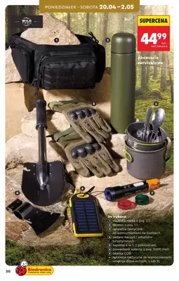 Biedronka - gazetka promocyjna Hity i inspiracje, od 18.04 od soboty 18.04 do środy 06.05 - strona 20