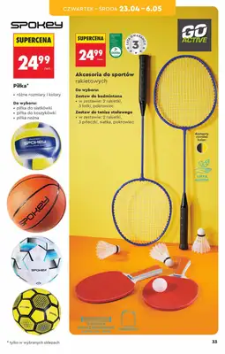 Biedronka - gazetka promocyjna Hity i inspiracje, od 18.04 od soboty 18.04 do środy 06.05 - strona 33