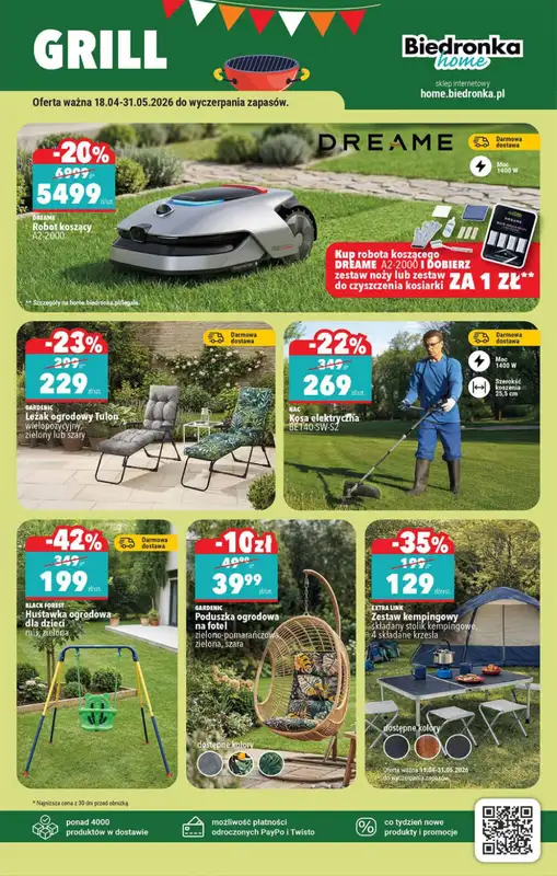 Biedronka - gazetka promocyjna Hity i inspiracje, od 18.04 od soboty 18.04 do środy 06.05 - strona 41