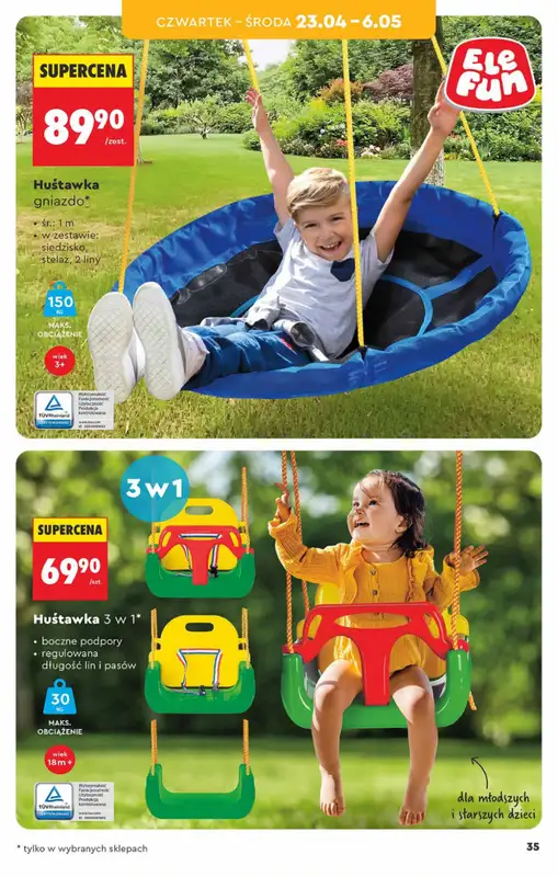 Biedronka - gazetka promocyjna Hity i inspiracje, od 18.04 od soboty 18.04 do środy 06.05 - strona 35