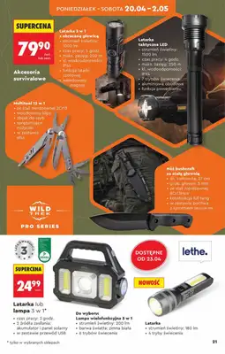 Biedronka - gazetka promocyjna Hity i inspiracje, od 18.04 od soboty 18.04 do środy 06.05 - strona 21