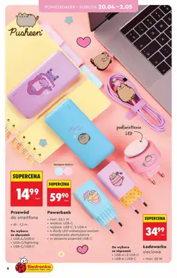 Biedronka - gazetka promocyjna Hity i inspiracje, od 18.04 od soboty 18.04 do środy 06.05 - strona 6