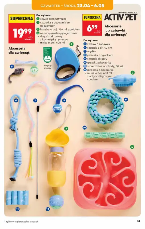 Biedronka - gazetka promocyjna Hity i inspiracje, od 18.04 od soboty 18.04 do środy 06.05 - strona 31