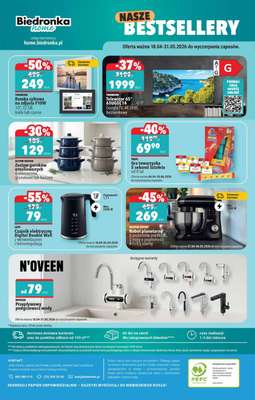 Biedronka - gazetka promocyjna Hity i inspiracje, od 18.04 od soboty 18.04 do środy 06.05 - strona 44