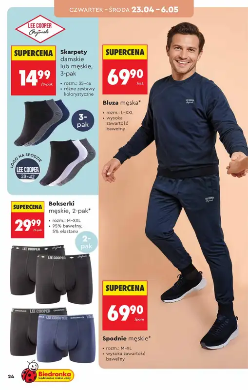 Biedronka - gazetka promocyjna Hity i inspiracje, od 18.04 od soboty 18.04 do środy 06.05 - strona 24