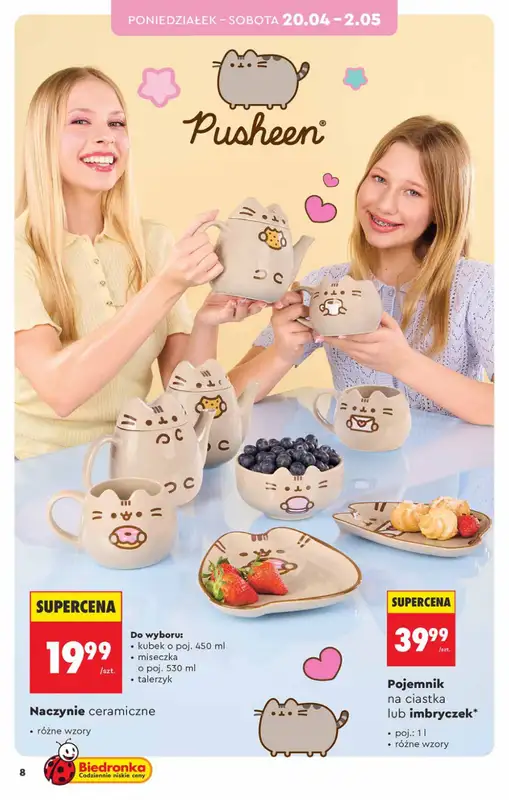 Biedronka - gazetka promocyjna Hity i inspiracje, od 18.04 od soboty 18.04 do środy 06.05 - strona 8