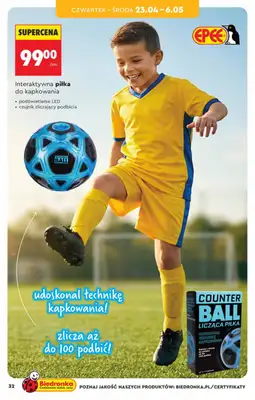 Biedronka - gazetka promocyjna Hity i inspiracje, od 18.04 od soboty 18.04 do środy 06.05 - strona 32