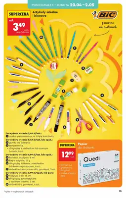 Biedronka - gazetka promocyjna Hity i inspiracje, od 18.04 od soboty 18.04 do środy 06.05 - strona 15