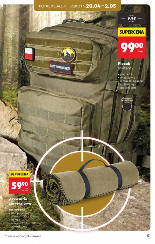 Biedronka - gazetka promocyjna Hity i inspiracje, od 18.04 od soboty 18.04 do środy 06.05 - strona 17