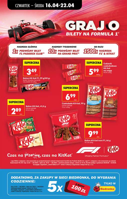 Biedronka - gazetka promocyjna Od czwartku od czwartku 16.04 do środy 22.04 - strona 66