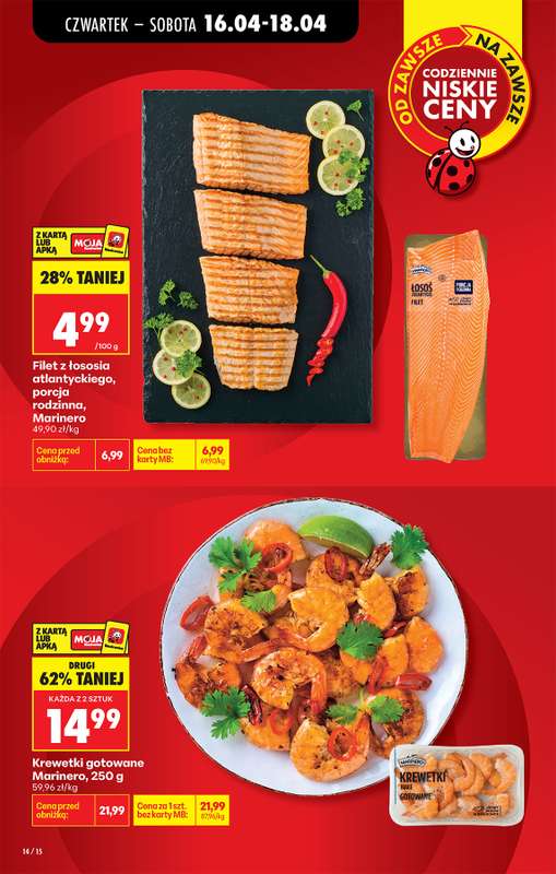 Biedronka - gazetka promocyjna Od czwartku od czwartku 16.04 do środy 22.04 - strona 16