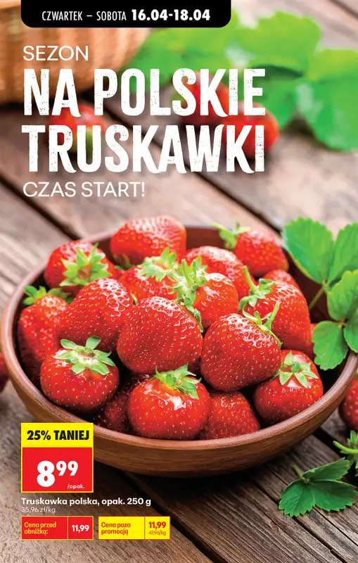 Biedronka - gazetka promocyjna Od czwartku od czwartku 16.04 do środy 22.04 - strona 35