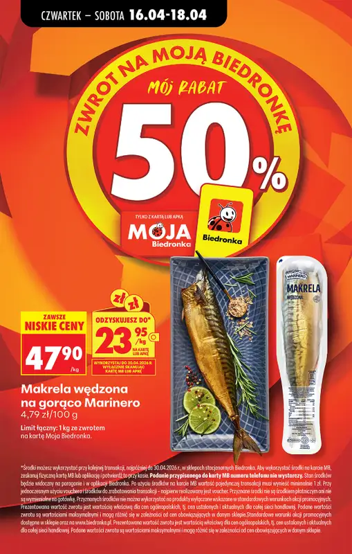 Biedronka - gazetka promocyjna Od czwartku od czwartku 16.04 do środy 22.04 - strona 17