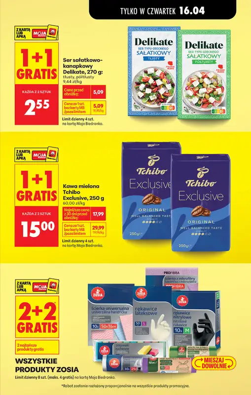 Biedronka - gazetka promocyjna Od czwartku od czwartku 16.04 do środy 22.04 - strona 9